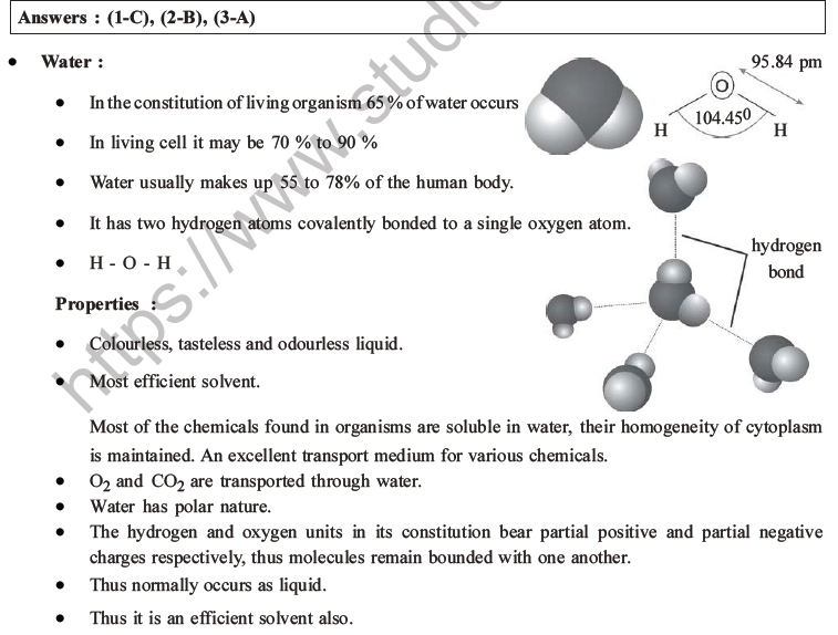 NEET Biology Biomolecules MCQ